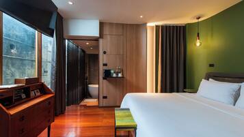 Habitació doble superior | Decoració individual, mobiliari individual i wifi gratuïta