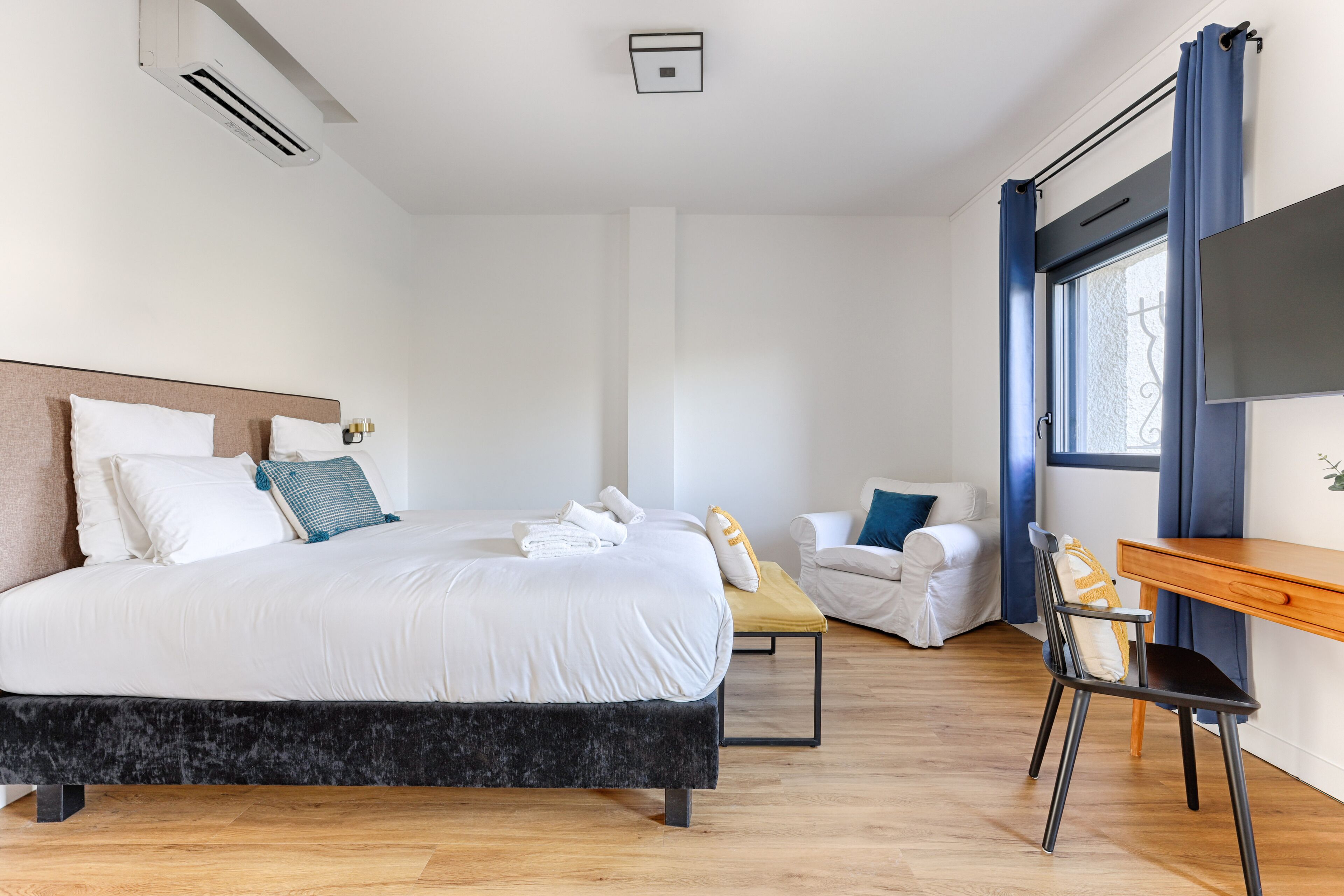 Wi-Fi gratuit, draps fournis