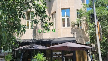 Fachada de la propiedad