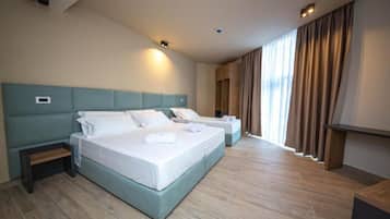 In-room safe, desk, blackout curtains, free WiFi