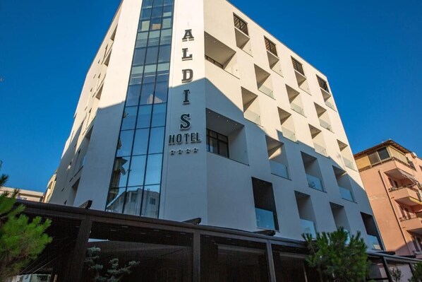 Façade de lâhĂ©bergement