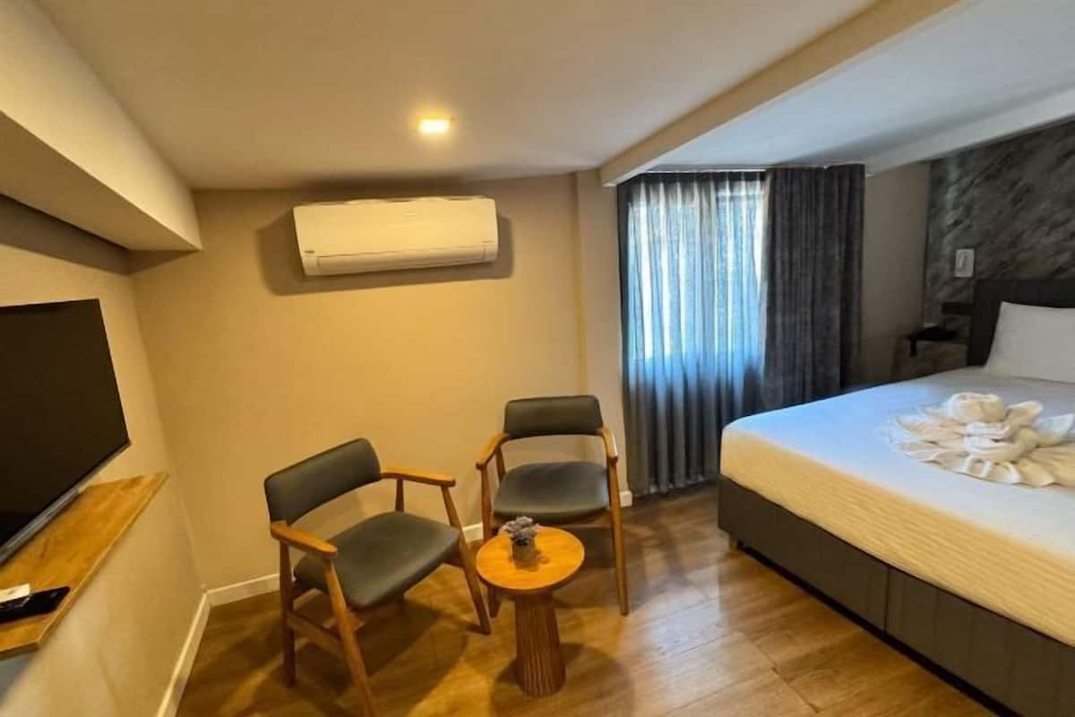 1 habitación y ropa de cama hipoalergénica