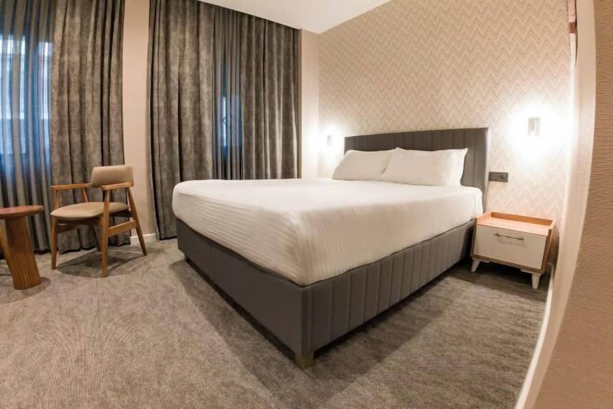 1 habitación y ropa de cama hipoalergénica
