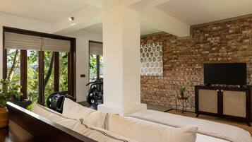 Vintage Room with Garden View | Bureau, Wi-Fi gratuit