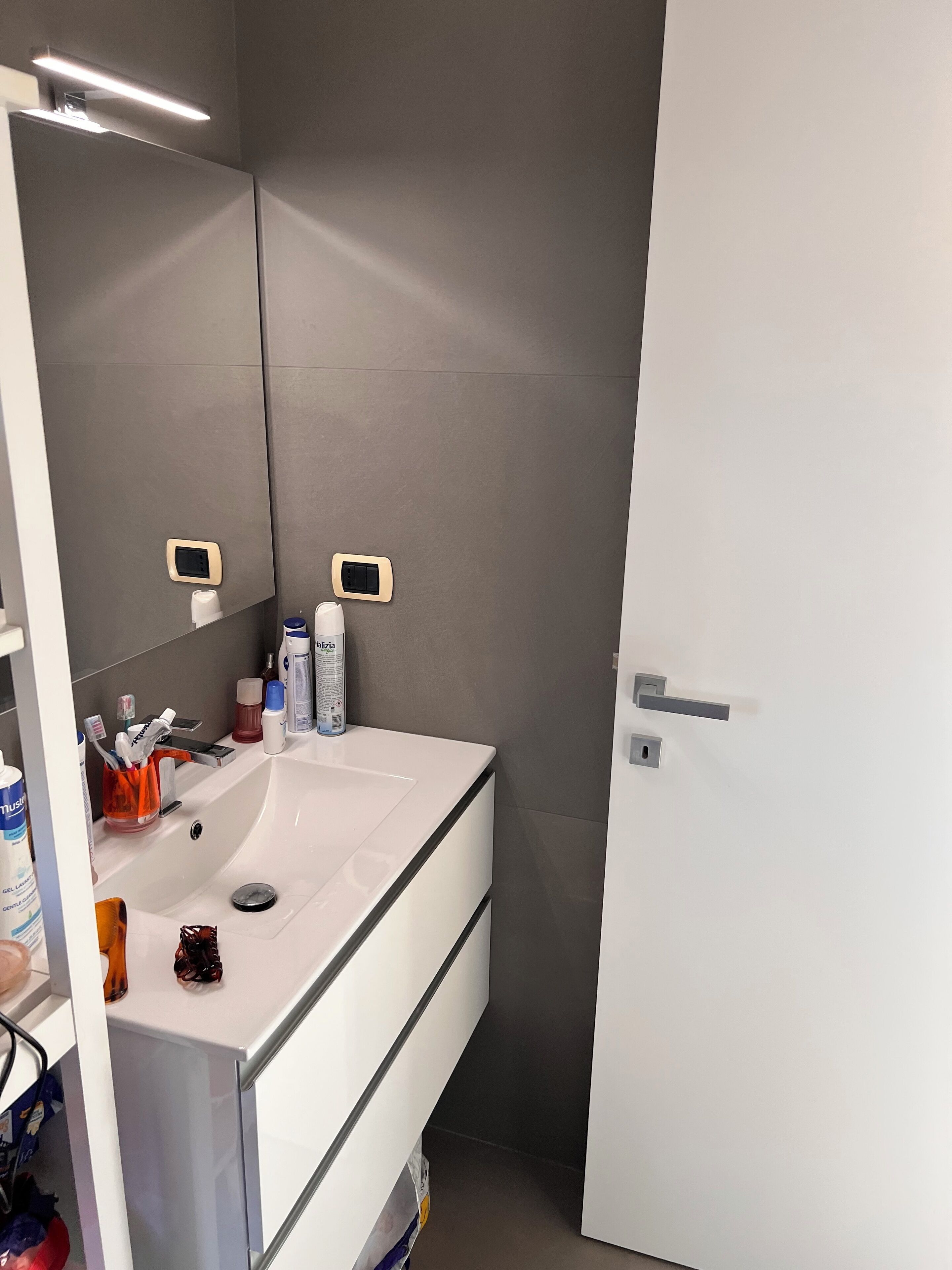 Dusche, Bidet, Toilettenpapier