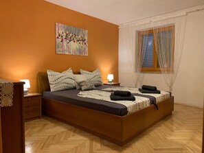 1 Schlafzimmer, kostenloses WLAN, Bettwäsche