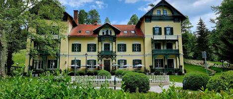 Voorkant van accommodatie