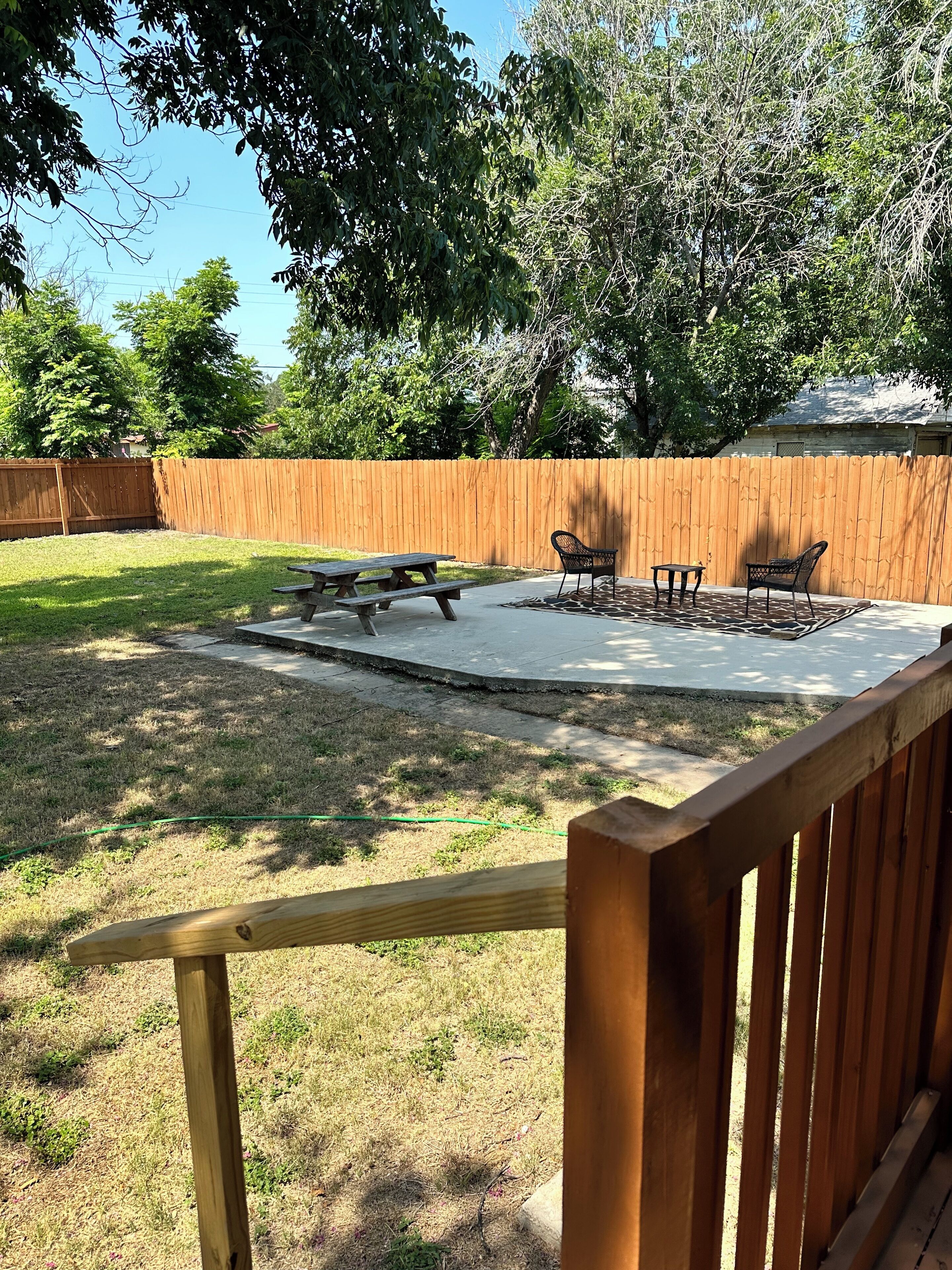 Outdoor dining