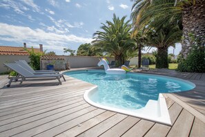 Una piscina climatizada