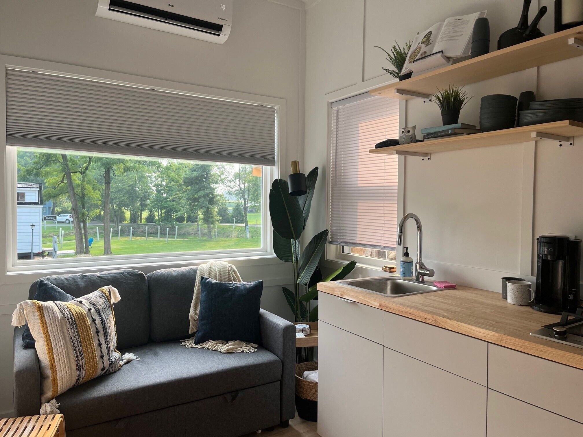 An adorable tiny home perfect for your tiny getaway!