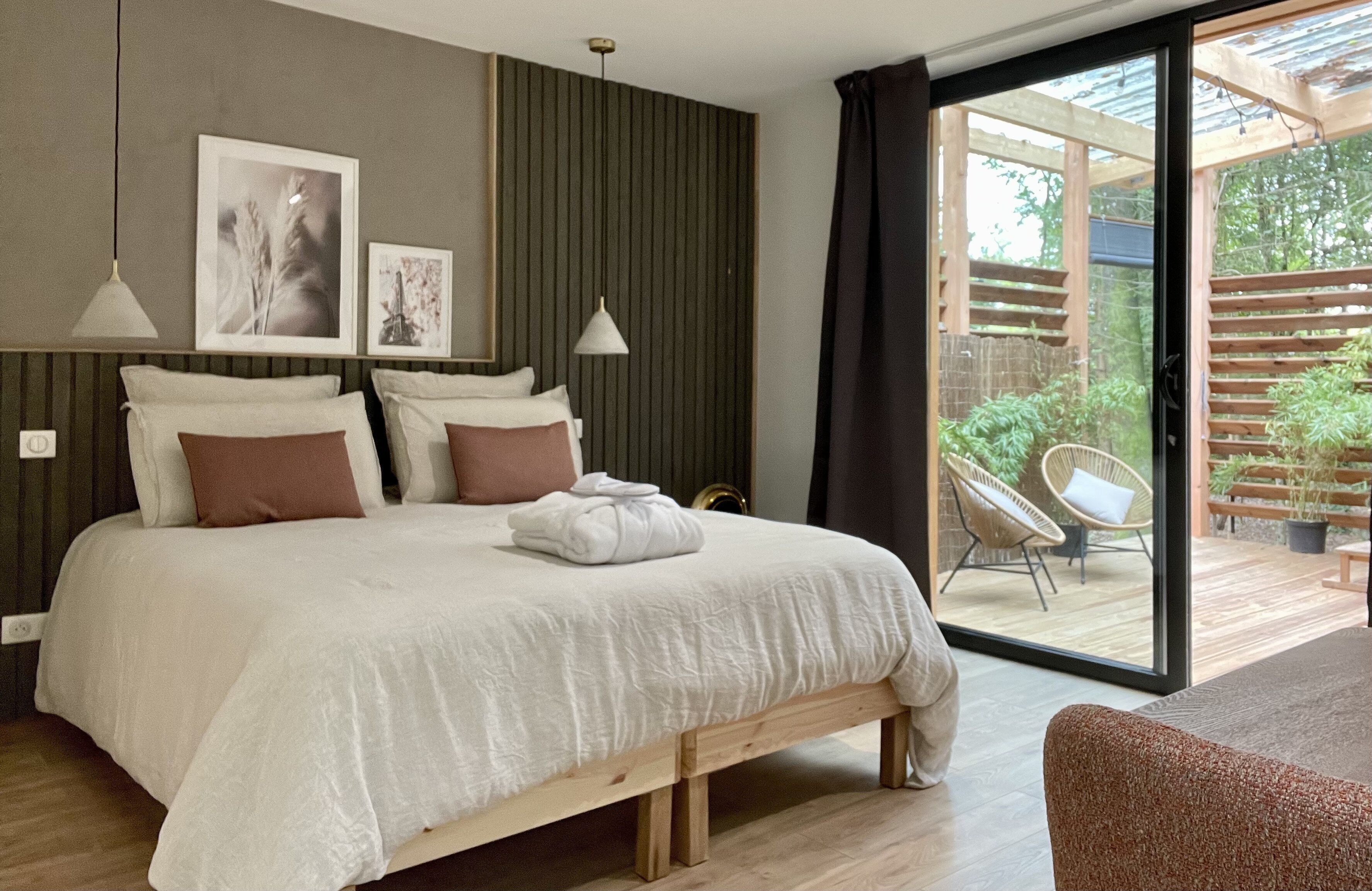 1 Schlafzimmer, Reisekinderbett, kostenloses WLAN, Bettwäsche