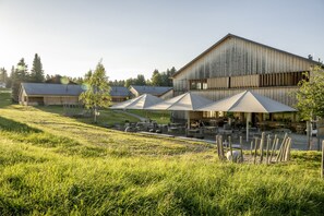 Terrace/patio - Fuchsegg Eco Lodge (Egg)
