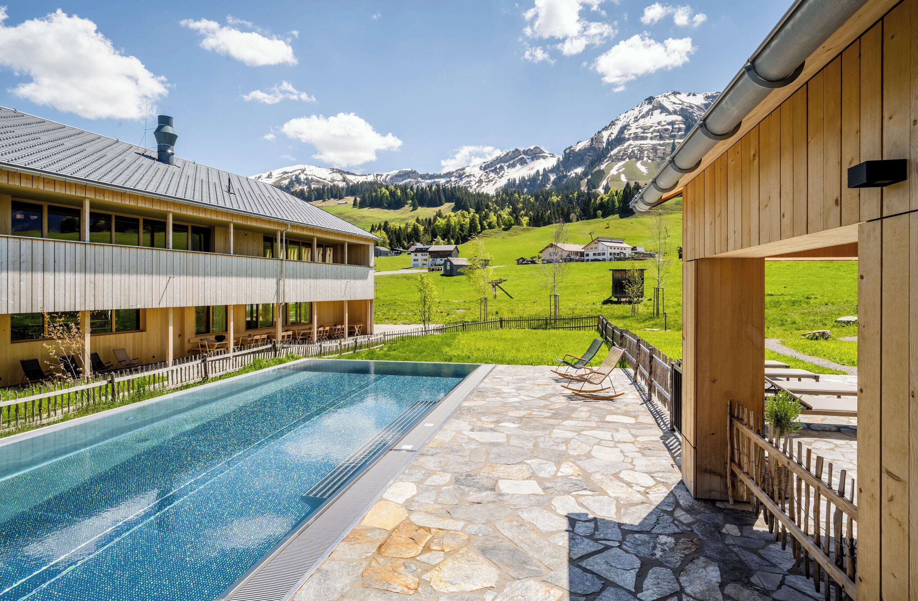 Fassade der Unterkunft