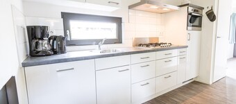 Enjoying nature in the hottub