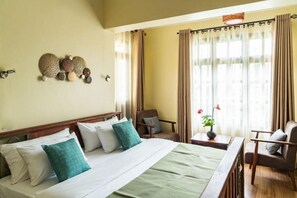 1 غرفة نوم وواي فاي وملاءات أسرّة