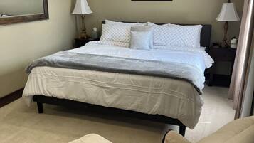 1 bedroom, iron/ironing board, free WiFi, bed sheets