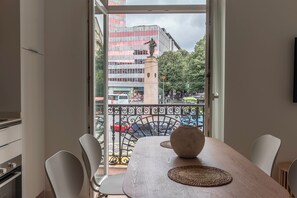 Apartment, 2 Bedrooms, Balcony (5 PAX) | Living area | Smart TV - B48 Bilbao Abando (Bilbao)