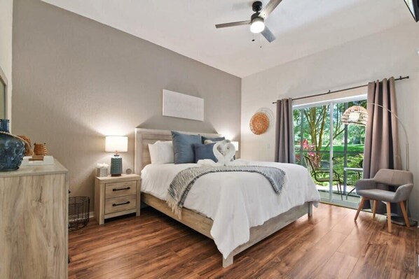 3 bedrooms, iron/ironing board, travel crib, WiFi