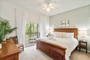 2 bedrooms, iron/ironing board, travel crib, WiFi
