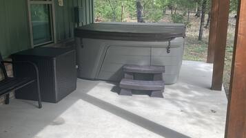 Idromassaggio all'aperto