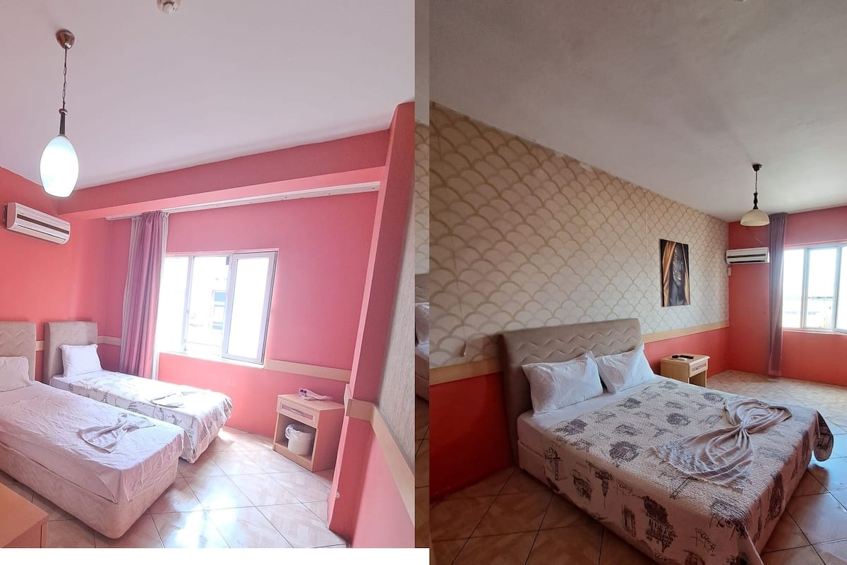 客室内のダイニングエリア