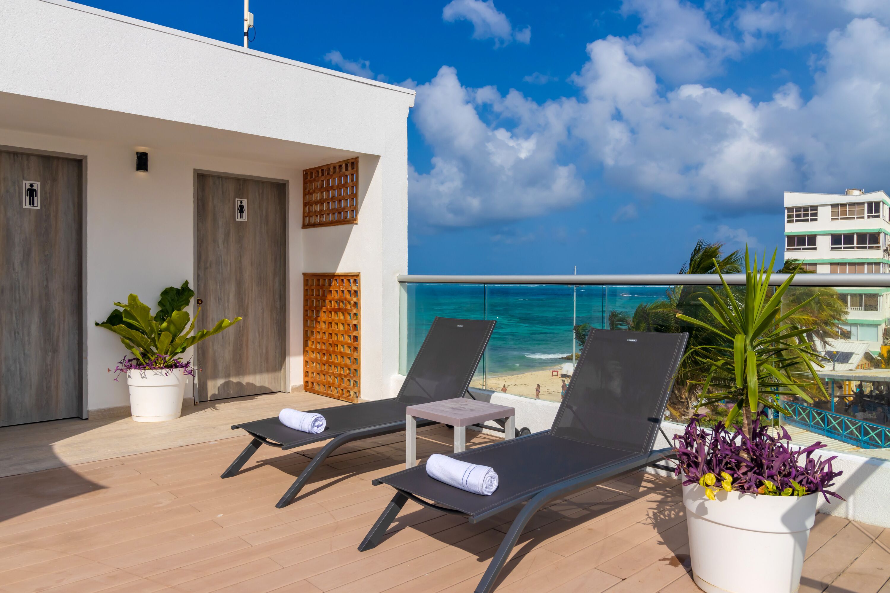 Terraza en la azotea