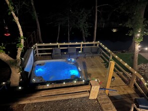 Terrace/patio - River Haus on the Tube Chute! (New Braunfels)