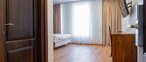 1 غرفة نوم وواي فاي وملاءات أسرّة