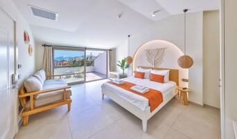 Attico Deluxe | Una cassaforte in camera, postazione laptop, insonorizzazione