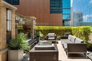 Terrace/patio - Downtown | Luxury 2BD Apt. | Pool | Gym | Great Views (Austin)