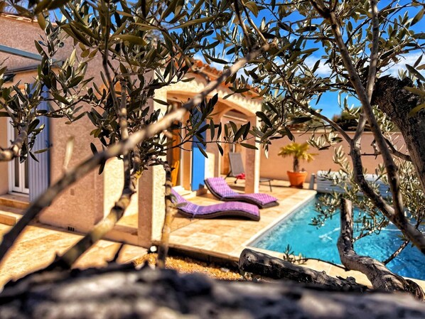 Außenpool, beheizter Pool