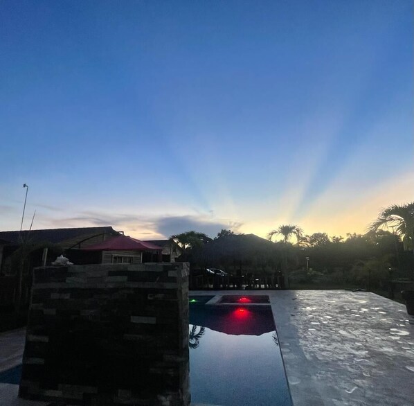 Outdoor pool - Laurel's Villa juan dolio (Juan Dolio)