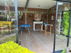 Game room - Las Orquídeas A, Casa con vista al Tepozteco (Tepoztlán)