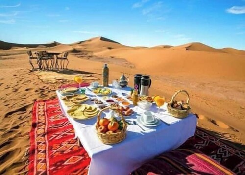 Luxury desert camp Merzouga 