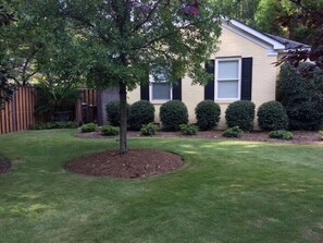 Overnatningsstedets område