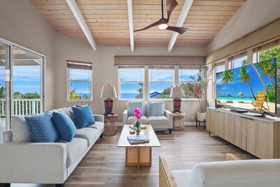 Breezy Pool Oasis 5BR AC Ocean Views 5min to Beach
