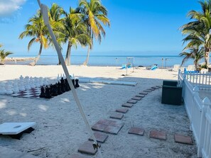 Camastros y toallas de playa 