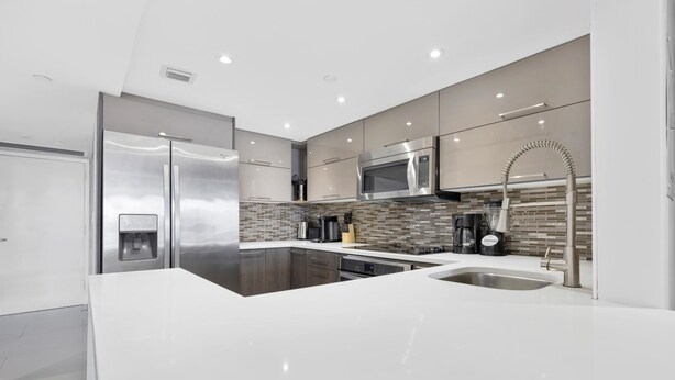 Private kitchen - Bayview Bliss in Miami (Miami)