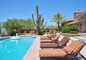 A heated pool - Valley View Villa - Pool Heat Avail - Large Yard! (Scottsdale)