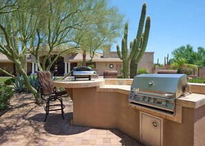 Terrace/patio - Valley View Villa - Pool Heat Avail - Large Yard! (Scottsdale)