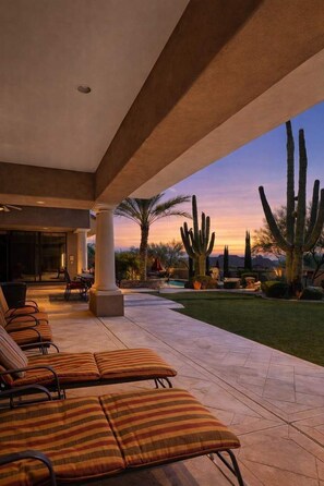 Terrace/patio - Valley View Villa - Pool Heat Avail - Large Yard! (Scottsdale)