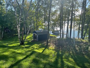 Exterior - New Construction Lake House w/ Private Beach on Knife Lake w/ Pontoon Rental (Mora)