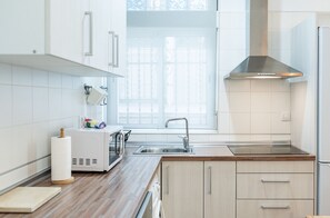 Private kitchen - Céntrico y tranquilo apartamento Realejo (Granada)