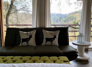 小屋 | 起居区 | 平板电视