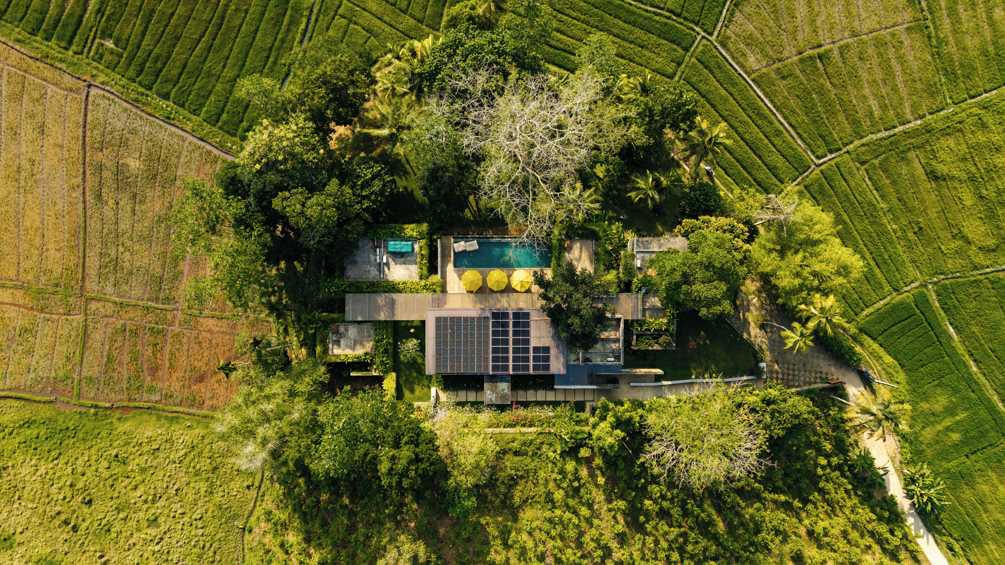 Fassade der Unterkunft