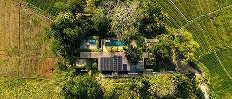 Fassade der Unterkunft