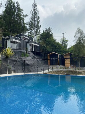 Signature Cabin | Free WiFi, bed sheets - Shine River Ciwidey (Pasirjambu)