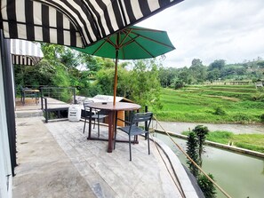 Panoramic Cabin | Terrace/patio - Shine River Ciwidey (Pasirjambu)