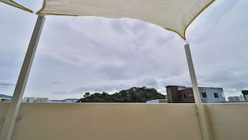 Suite Terrace | 1 間睡房、埃及棉床單、高級寢具、羽絨被