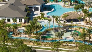 Pool - Luxurious Home Theme Beds & Private Pool (Kissimmee)